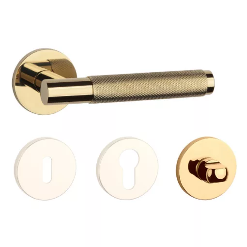 APRILE MOLINIA Körrozettás R SLIM 7MM GOLD PVD - Fényes arany színű PVD