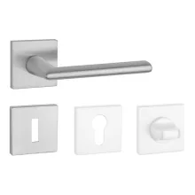 APRILE PRIMULA Négyzetrozettás Q SLIM 7MM MSC - Szatén króm BB