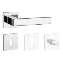 APRILE SULLA Négyzetrozettás Q SLIM 7MM CP - Fényes króm BB
