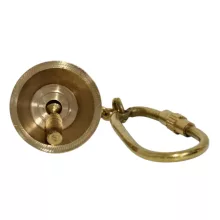 Kulcstartó hajóharang sárgaréz 2,5 cm